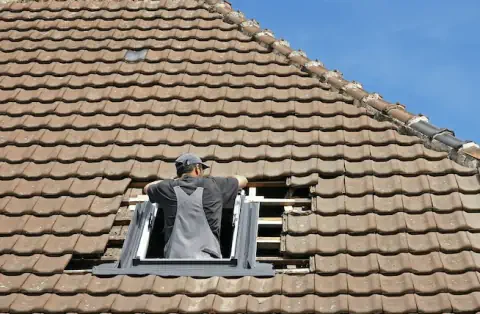 Pose de velux - Plesnois